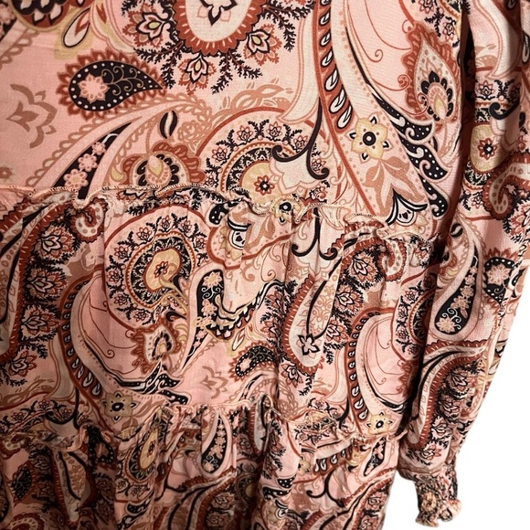 Anthropologie Cady Tiered Paisley Dress - Picture 8 of 12